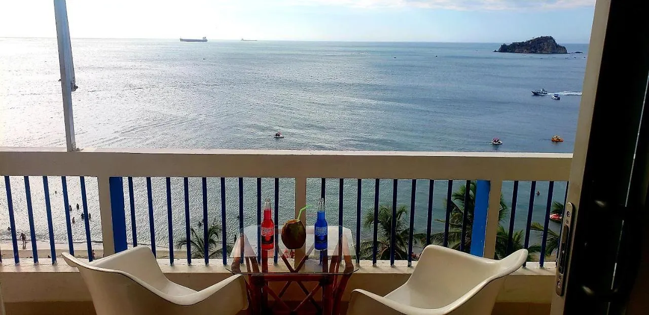 Aptartamentos Tematicos Con Balcon Panoramico Frente A La Playa Santa Marta Daire