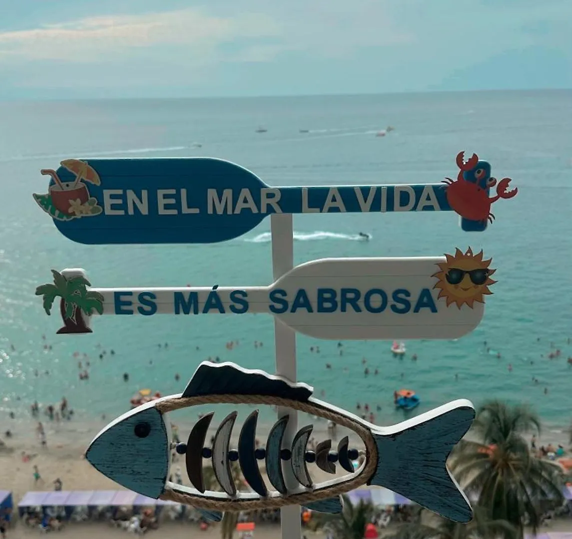 Daire Aptartamentos Tematicos Con Balcon Panoramico Frente A La Playa Santa Marta