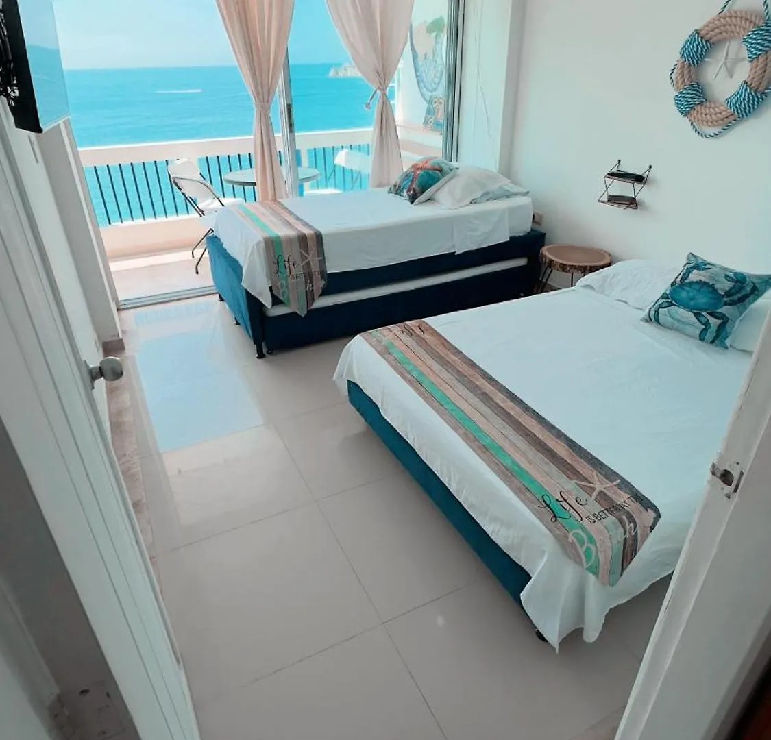 Aptartamentos Tematicos Con Balcon Panoramico Frente A La Playa Santa Marta  Santa Marta (Magdalena)