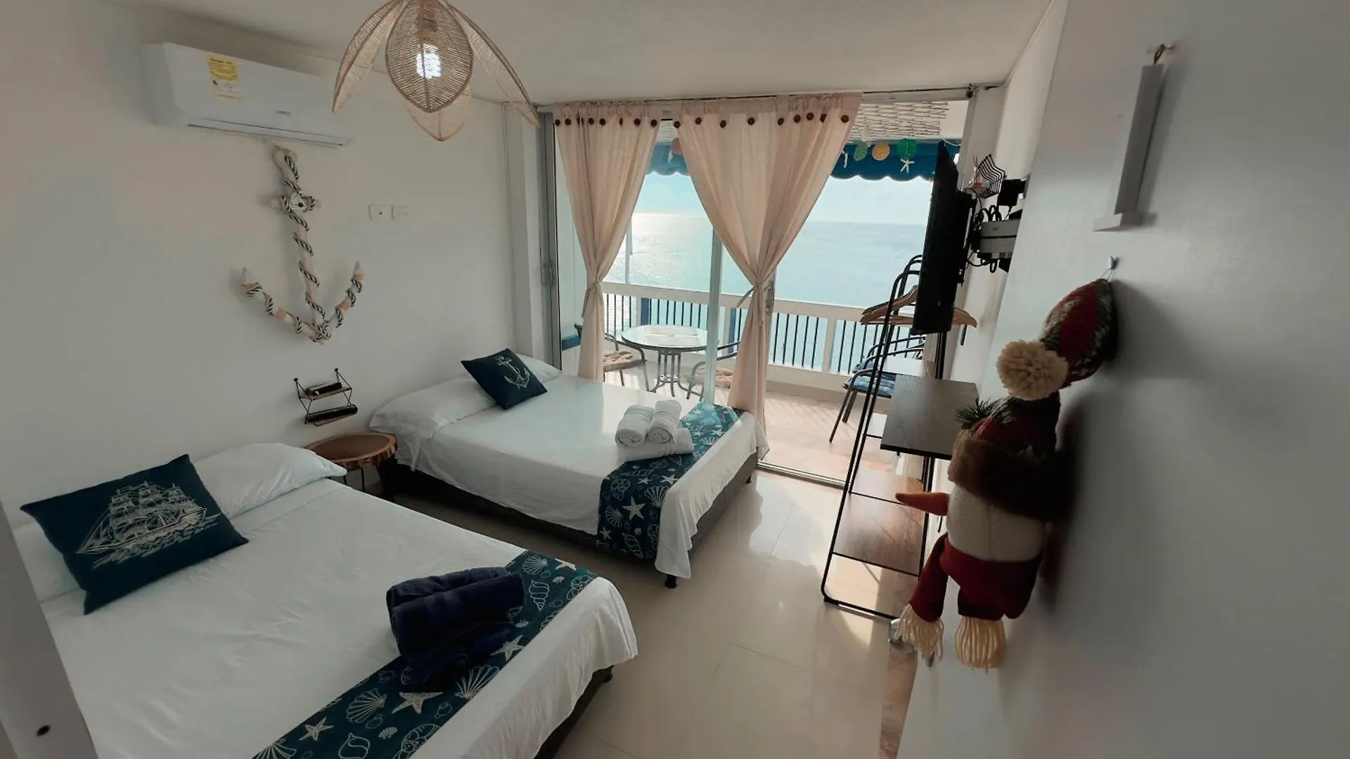 Appartement Aptartamentos Tematicos Con Balcon Panoramico Frente A La Playa Santa Marta