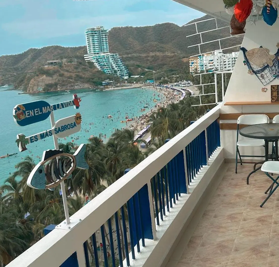 Appartement Aptartamentos Tematicos Con Balcon Panoramico Frente A La Playa Santa Marta  Colombia