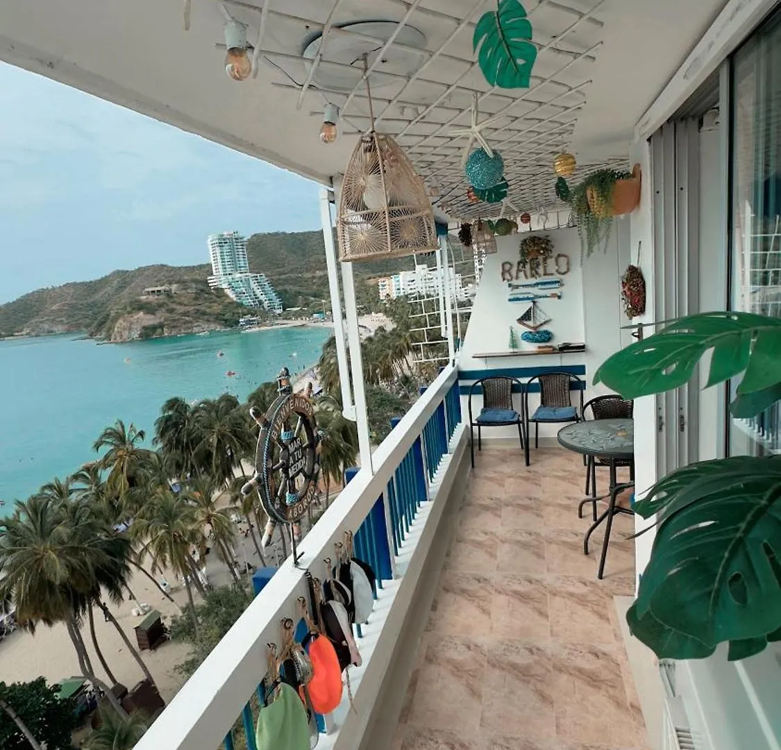 Aptartamentos Tematicos Con Balcon Panoramico Frente A La Playa Santa Marta  0*, Santa Marta (Magdalena) Colombia